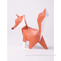 Modern Fox Figurine Statue Gift and Home Decor Sculpture